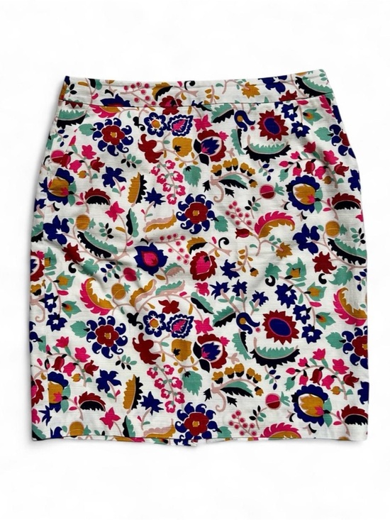 Boden Dresses & Skirts - Boden Floral Print Mini Skirt | Women’s US 8P Petite | Cotton Stretch | Colorful